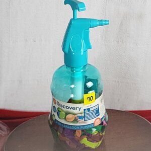 Discovery Teal 3-in-1 Inflate Air Fill Water Mister Balloon Pumper 250 Balloons